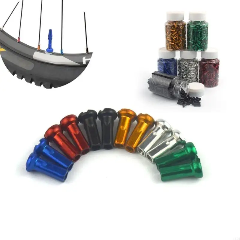 Bike Cable End Caps Road Mountain Bikes Brake Tips Shifter, 60Pcs for Each Color 