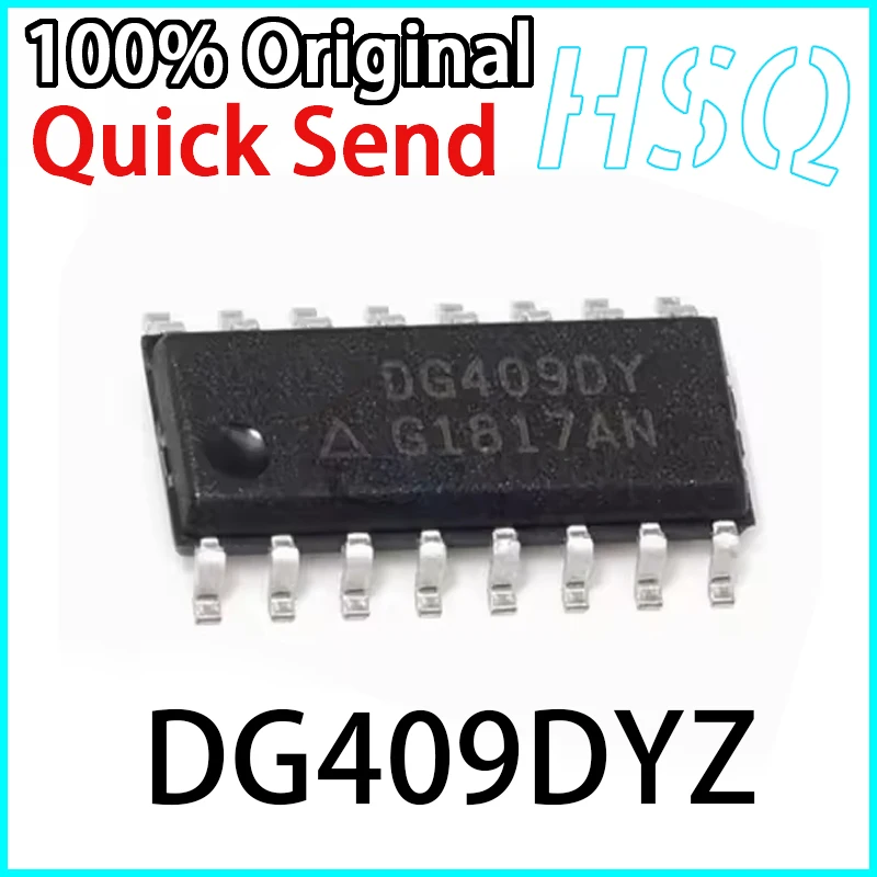 5PCS Original DG409 DG409DY DG409DYZ SOP16 Pin Brand New Analog Switch Chip SMT IC