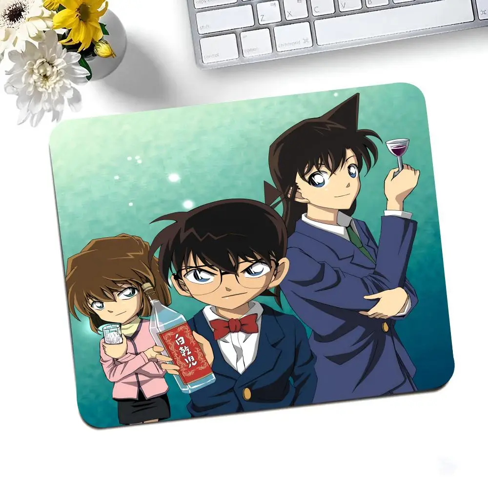 Anime D-Detective Conan Mouse Pad Ultrafine Surface Gaming Accessories Keyboard Pads Gamer Mouse Mat Rubber Desk Mat