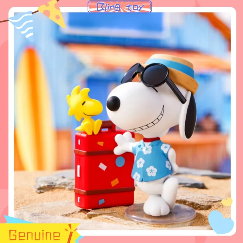 

New Authentic In Stock Snoopy Travel Partners Series Blind Box Collection Handmade Decoration Cute Toy Doll Girl Birthday Gift