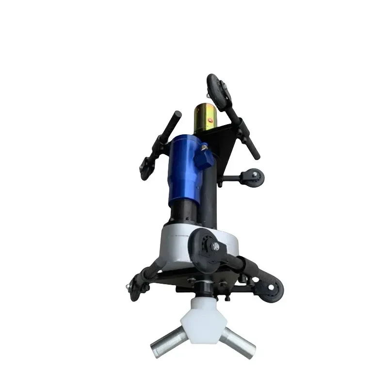 Pipe Inner Wall Sandblasting Open Round Pipe Sandblasting Gun Head Sandblasting Wall Rust Removal Machine