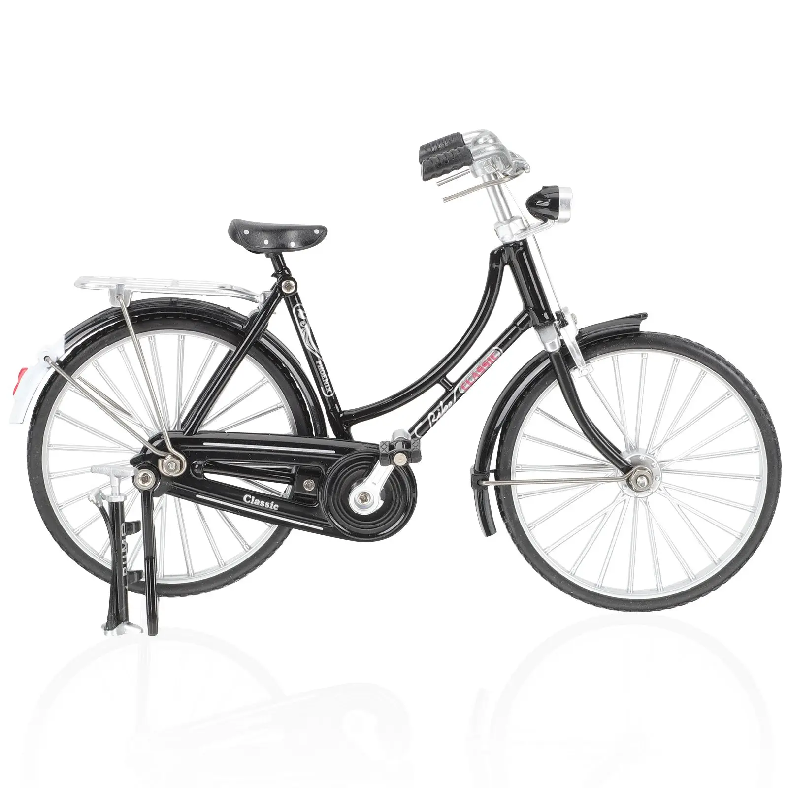 

Bike Model Statue Adornment Vintage Decor Style Mini Ornament Home Finger Craft