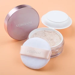 3 Color Makeup Loose Powder Transparent Natural Face Finishing Powder Professional Oil-control Waterproof Matte Setting Powder