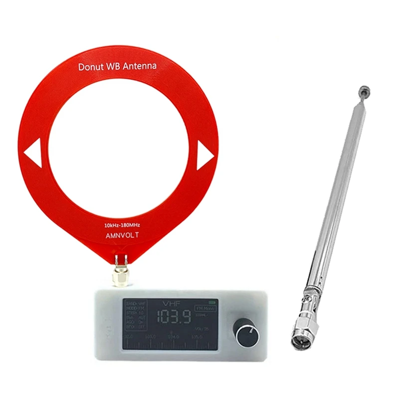 

SI4732 Radio Receiver 10Khz-180Mhz Portable Shortwave Radio Receiver Withantenna SW LW AM FM SSB Mini SI4732 Radio
