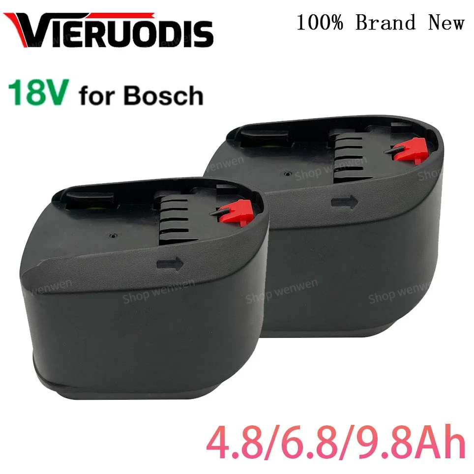 

Литий-ионная аккумуляторная батарея 6,8/2607335039 Ач, 18 в, для Bosch Tools PSB PSR PST 18 Li-2 2607335040 2607336208 (только для Type C)