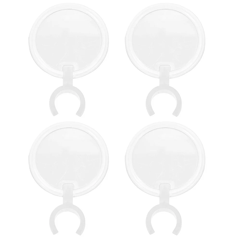 4 Pcs Magnifying Glasses Penholder Embroidery Painting Magnifier Fold White Folding