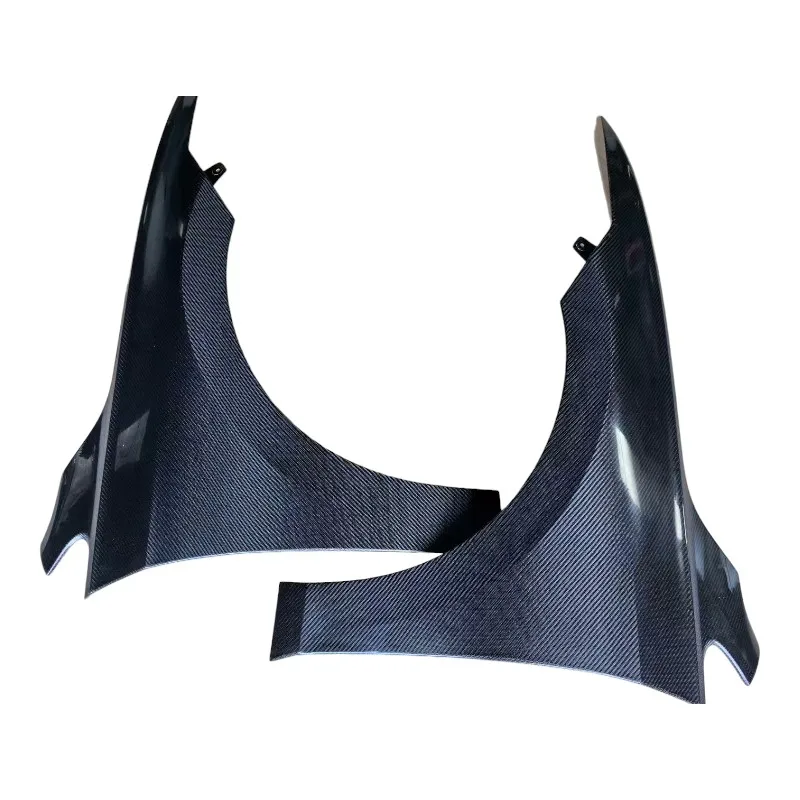 OEM Style Carbon Fiber Fibre Side Bumper Front Fender Vents for VW GOLF 8 R LINE GTI