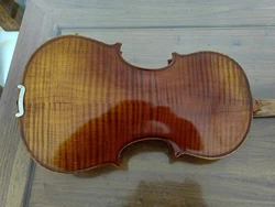 Hand made violin, made of real wood, nice violin Maple back ribs and neck top, spruce top