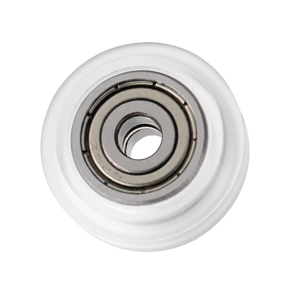 T88C 20Pcs 3D Printer Clear Polycarbonate Wheel Plastic Pulley Linear Bearing for -10 S5 3 Pro Printer