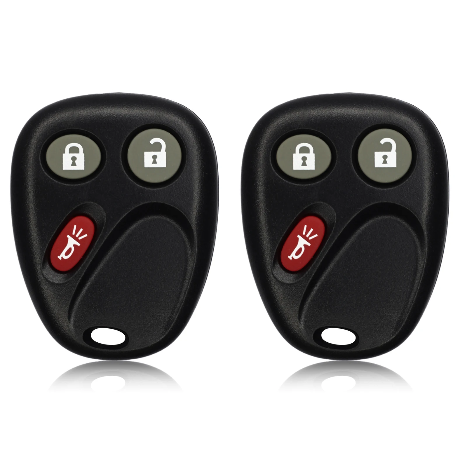 

2 шт., 3-кнопочный комплект дистанционного ключа для бесключевого доступа, 315 МГц для Chevrolet, для Suburban Tahoe, для GMC Yukon Sierra, автоаксессуар