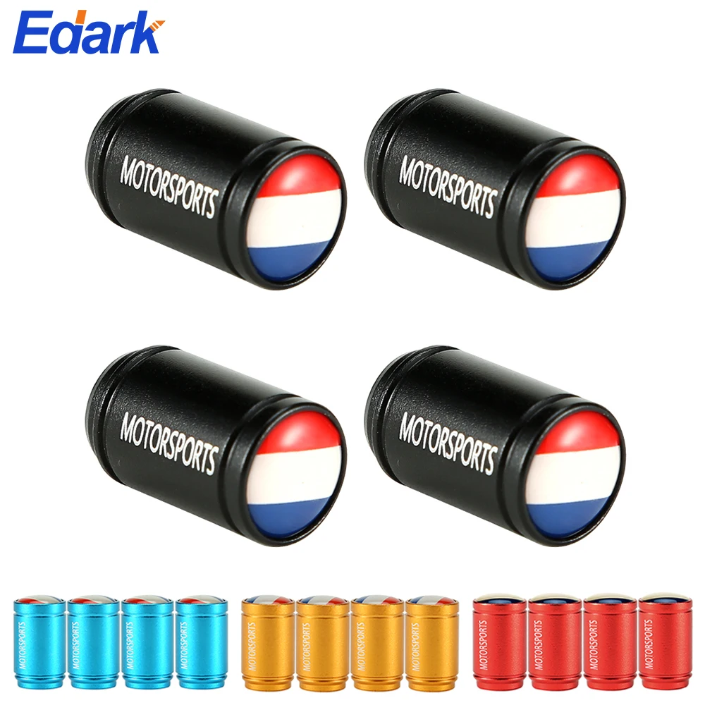 

4Pcs/Set Universal France Flag Emblem Tire Stem Caps Tyre Accessories Fashion Valve Caps Car Styling for Audi Ford Bmw Toyota VW