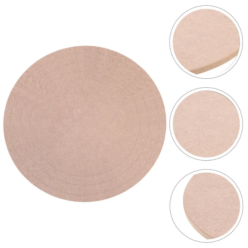 

5Pcs Density Board Pottery Bats for Clay Sculpture Making Base Smooth Edges Practical Reusable DIY Projects Pottery Bats