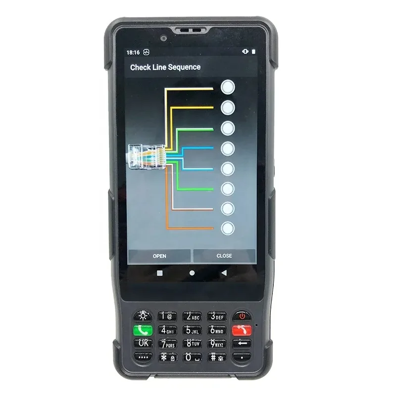 

【From China】S337V2 Android 9.0 OS Telecom Test PDA Multi Tester OPM, VFL, Cable Tracing, Dmm, Vdsl Tester,tdr