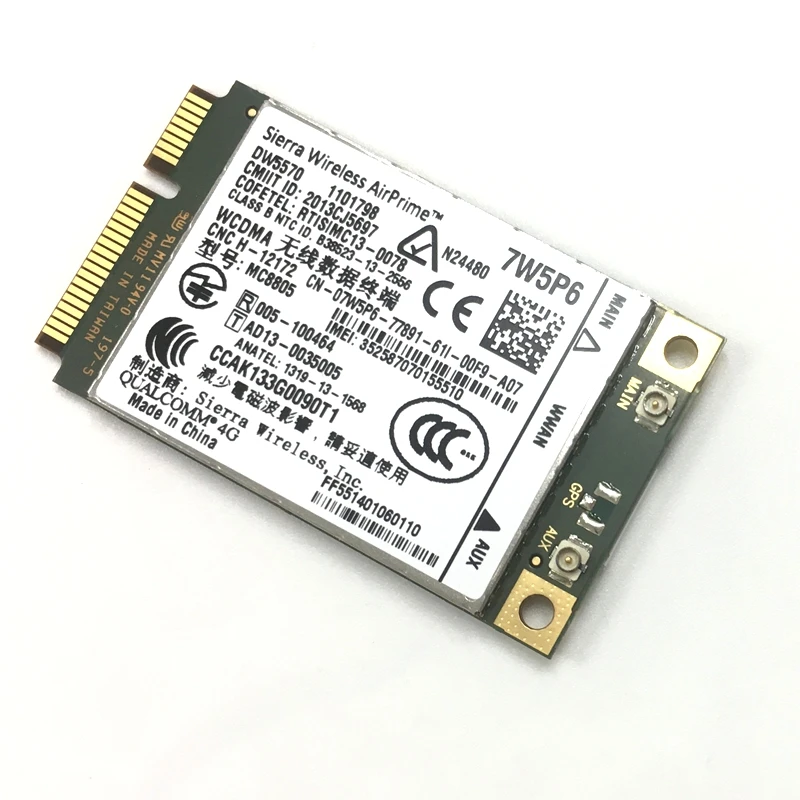 DW5570 7W5P6 Sierra MC8805 HSPA+ WWAN Broadband Mobile WWAN Network Card 3G for DELL E5440 E6440 E6540 E7240 E7440 M4800 M6800