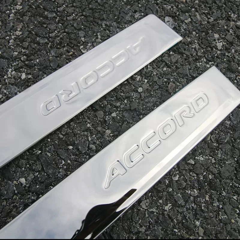 Stainless steel Side Door Trim Strip For Honda Accord X 10th 2018-2020 2021 2022 Hybrid Car Styling Body Cladding Accessories