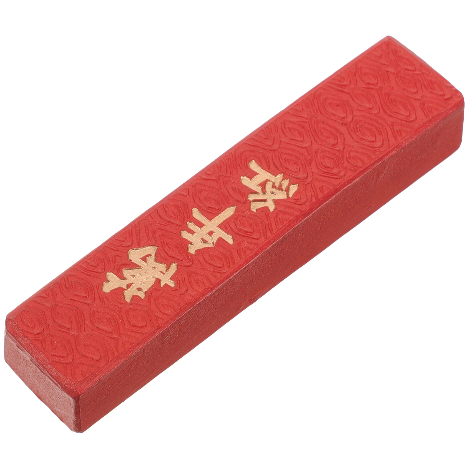 

Ten Thous Years Red Ink Block Calligraphy Painting Supplies H made Traditional Drawing Practice Grinding for Writing
