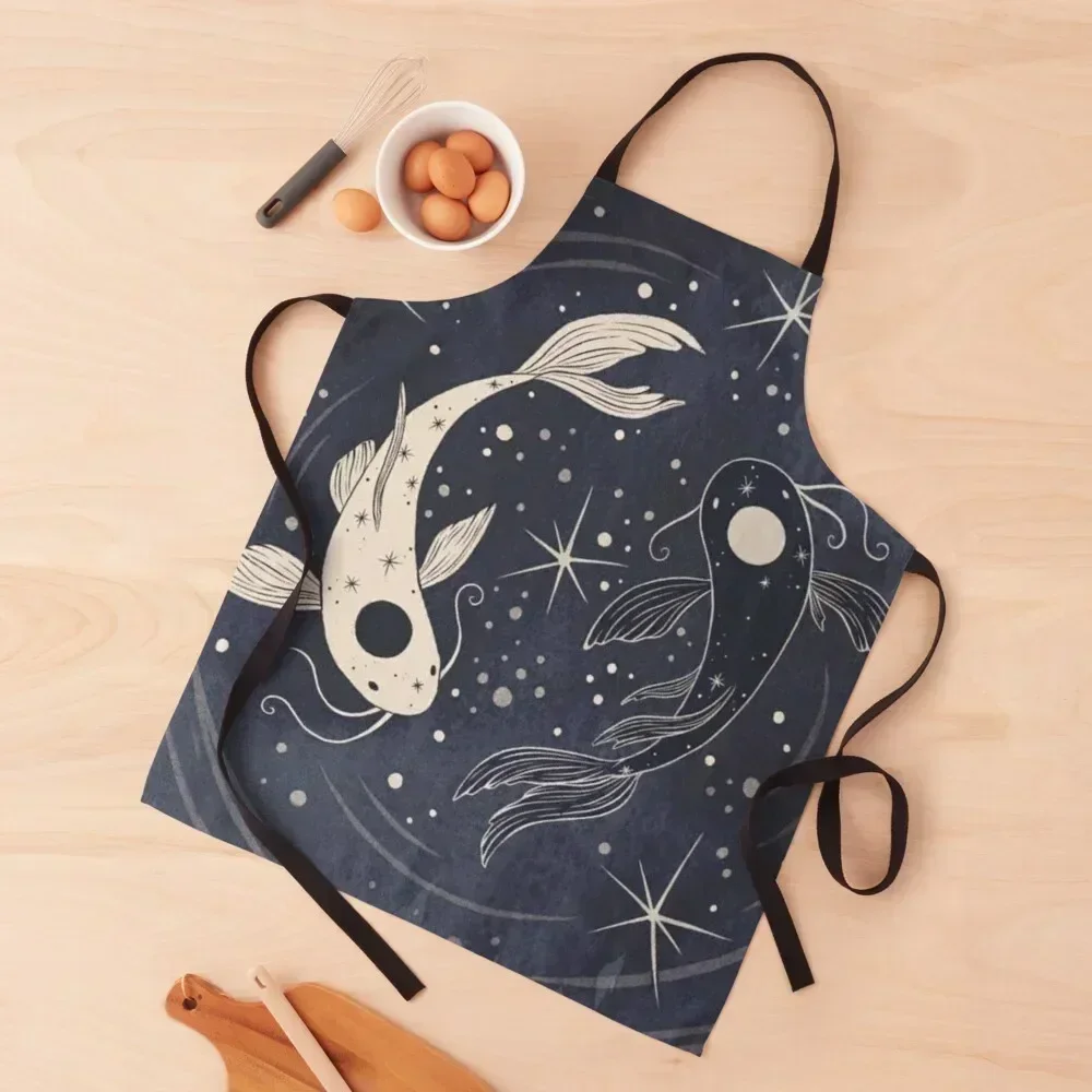 

Tui and LaYin Yang Apron For Kitchen Women Waterproof esthetician Kitchen Supplies Idea Goods Apron