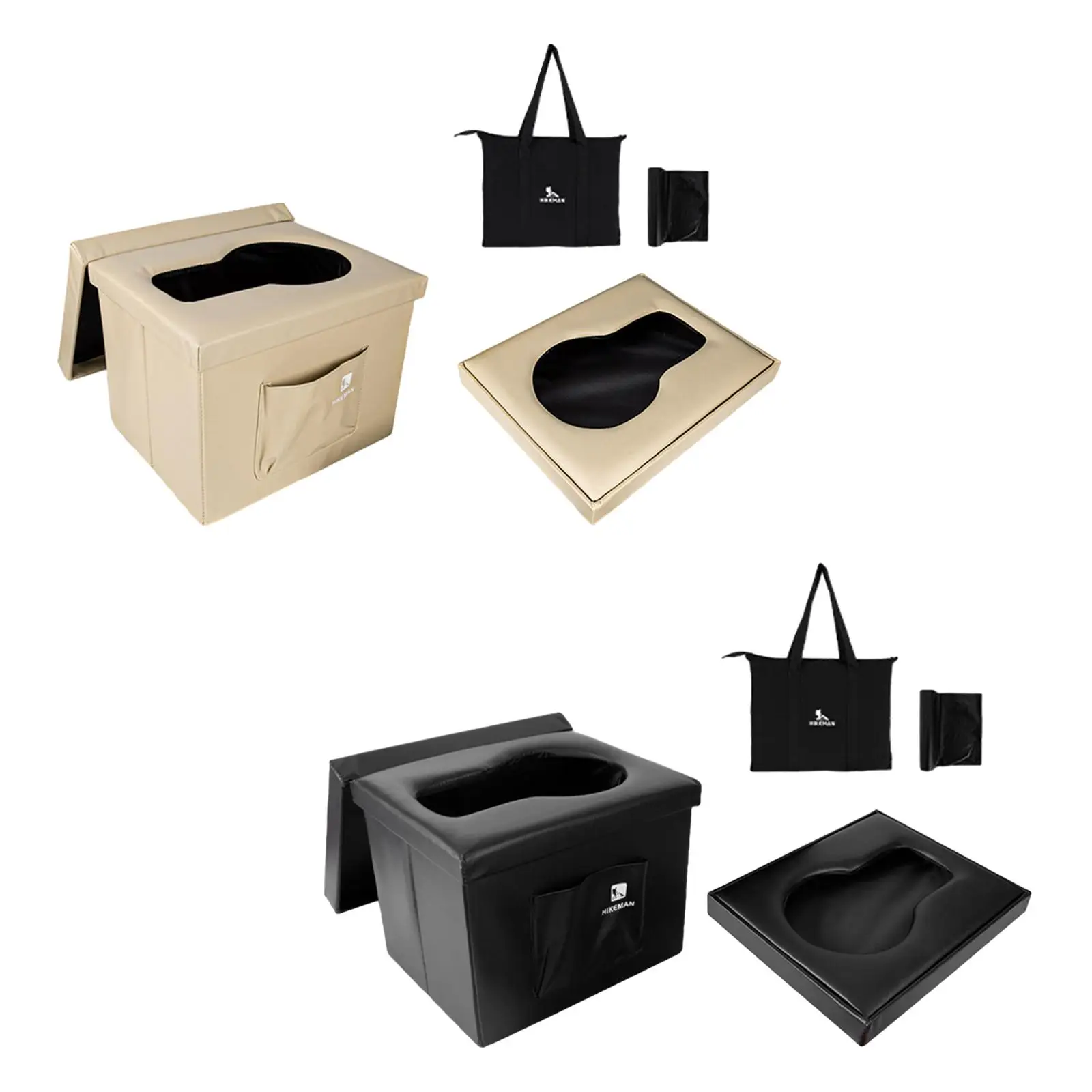 

Portable Folding Toilet Multipurpose Travel Potty for Camp Trips Hiking