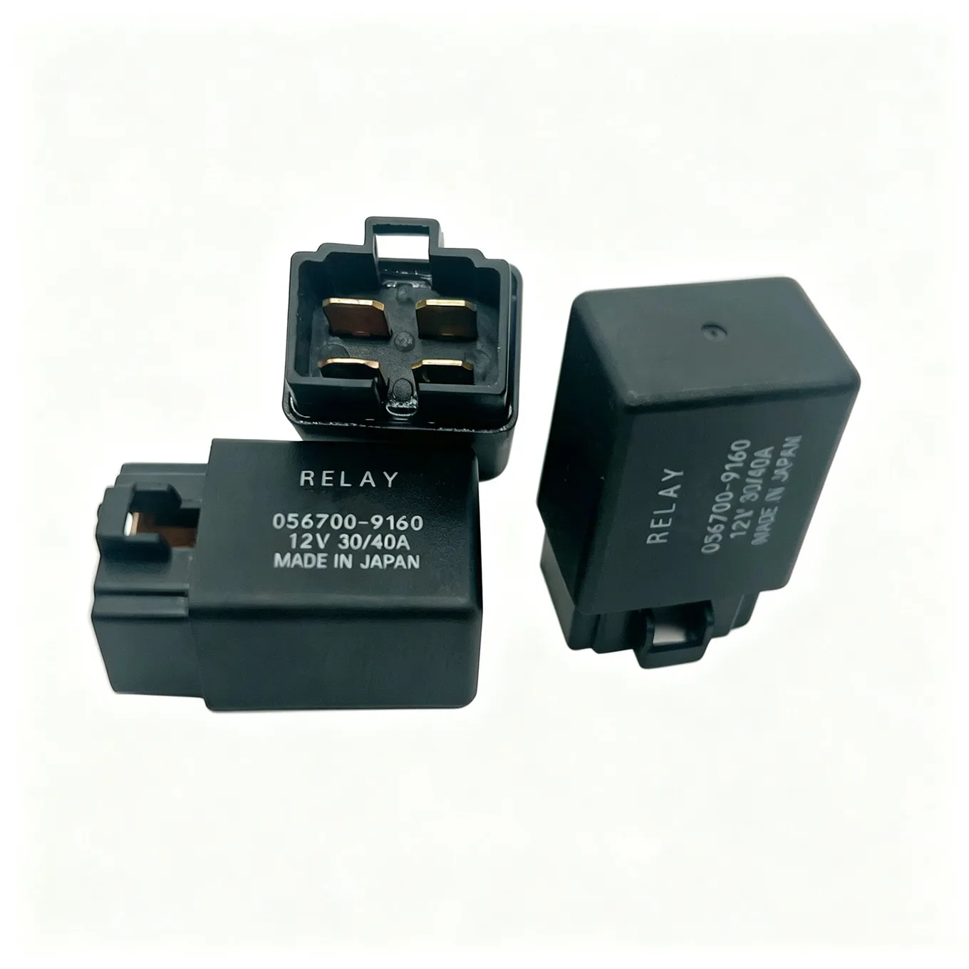 Original New 100% Auto Relay Electrical Installation Waterproof 12V 40A Air Conditioning Cooling Fan 4Pin 056700-9160