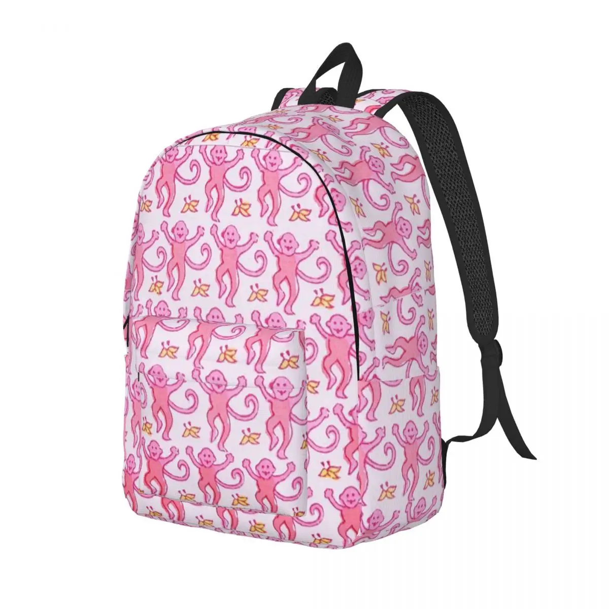 

Preppy Roller Monkeys Rabbit Anime Backpack Daypack Large Capacity Children BookBag School Bag Shoulder Bags for Boys Girls