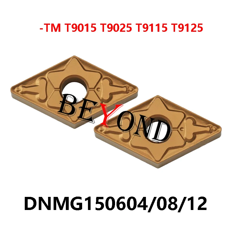 

DNMG150608-TM T9115 T9125 DNMG150604-TM T9015 DNMG150612-TM T9025 100% Original Carbide Inserts DNMG 150604 150608 150612 Tools