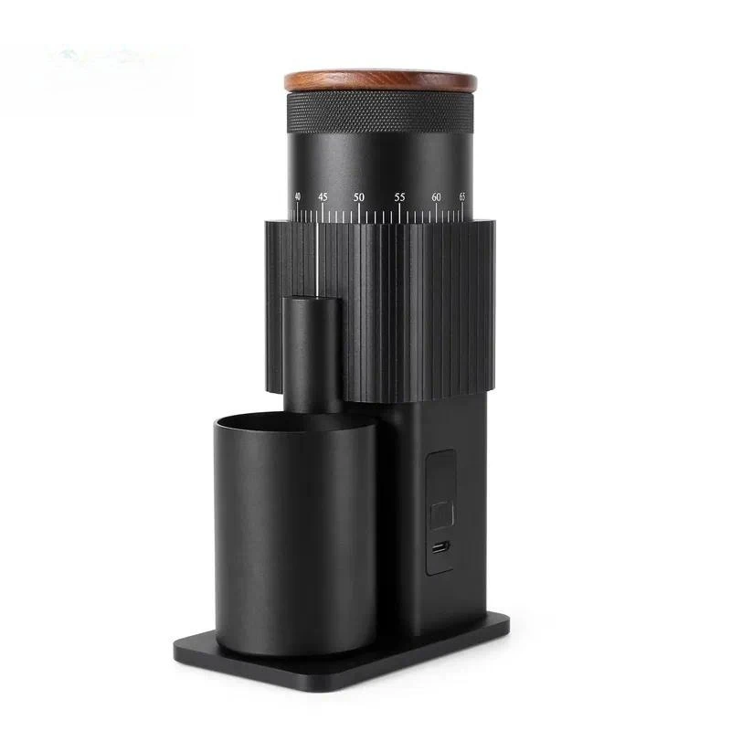 USB Electric Coffee Grinder SUS420 Conical Burr 6 Star Adjustable Grind Size 20g Capacity Portable Bean Mill for Home Travel