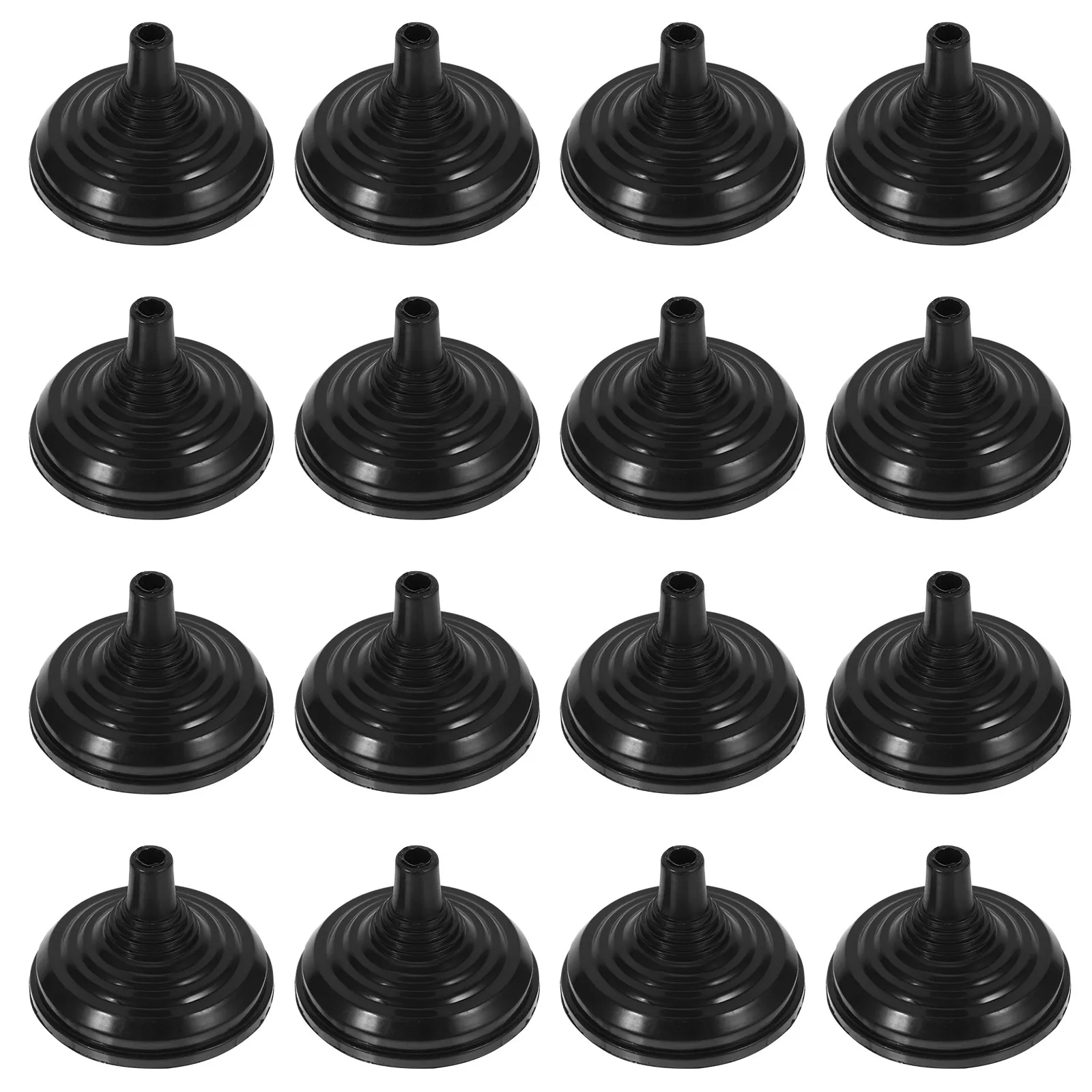 50 Pcs Desk Ornament Desktop Stand Flag Holder Stands Flagpole Base Black Small