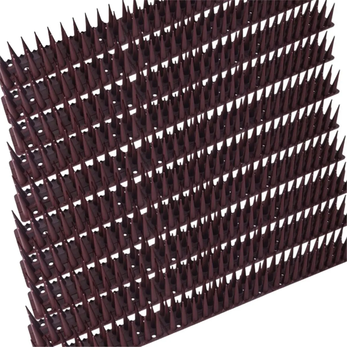 10pcs Plastic Bird Repeller Removable Squirrel Cat and Pigeon Repeller Anti-Climbing Spikes Fence Wall Protection Spikes