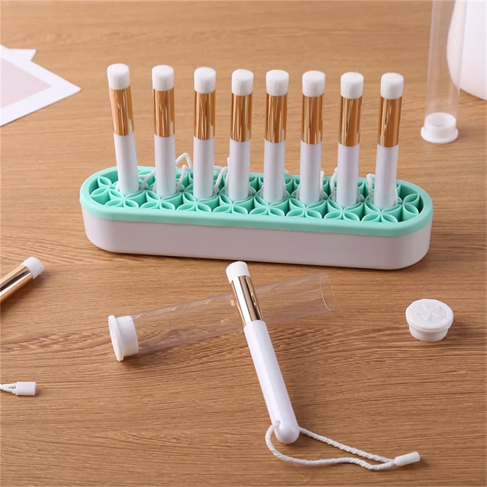 Mini Blending Brush 1cm Brush Width For Scrapbooking DIY Crafting Card Painting Craft Project Mixing Ink Small Hand Brushes Tool