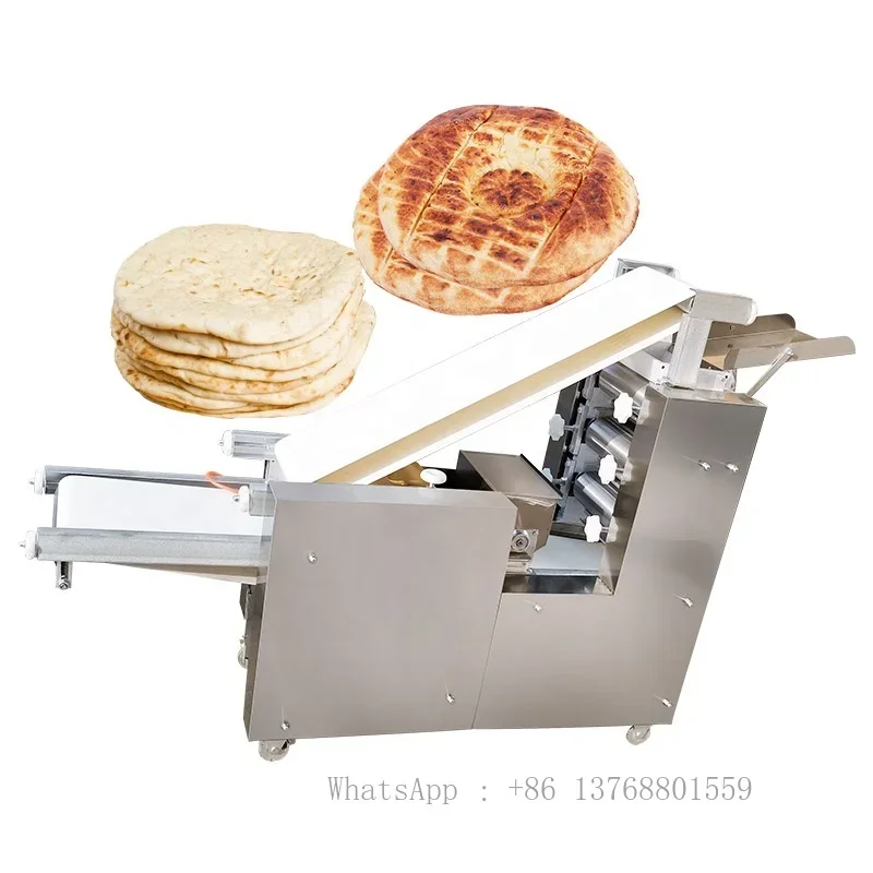 Pita Prathta Bread Machine Pakistan Bread Pizza Crust Maker Equipment Commercial Chapati Machine Very Durable