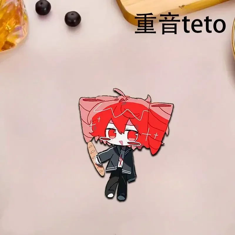 Аниме игра Kasane Teto фигурка акриловый рюкзак брошь одежда воротник значок кнопка булавка пенал Декор косплей подарок на день рождения