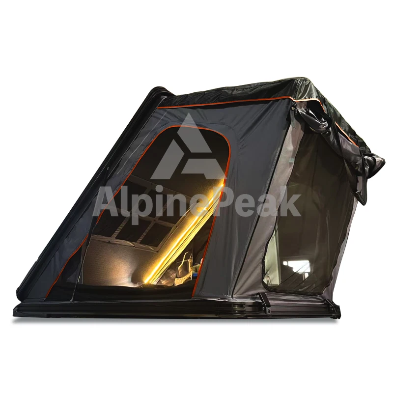 

Gea ALU-012 Easy Setup Four-Season Double Layer Rooftop Tent Hard Aluminum Shell Fast Open Portable For Car Camper