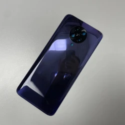 Parte trasera de cristal para Xiaomi Poco F2 Pro, cubierta de batería, Panel, carcasa trasera con reemplazo de lente de cámara