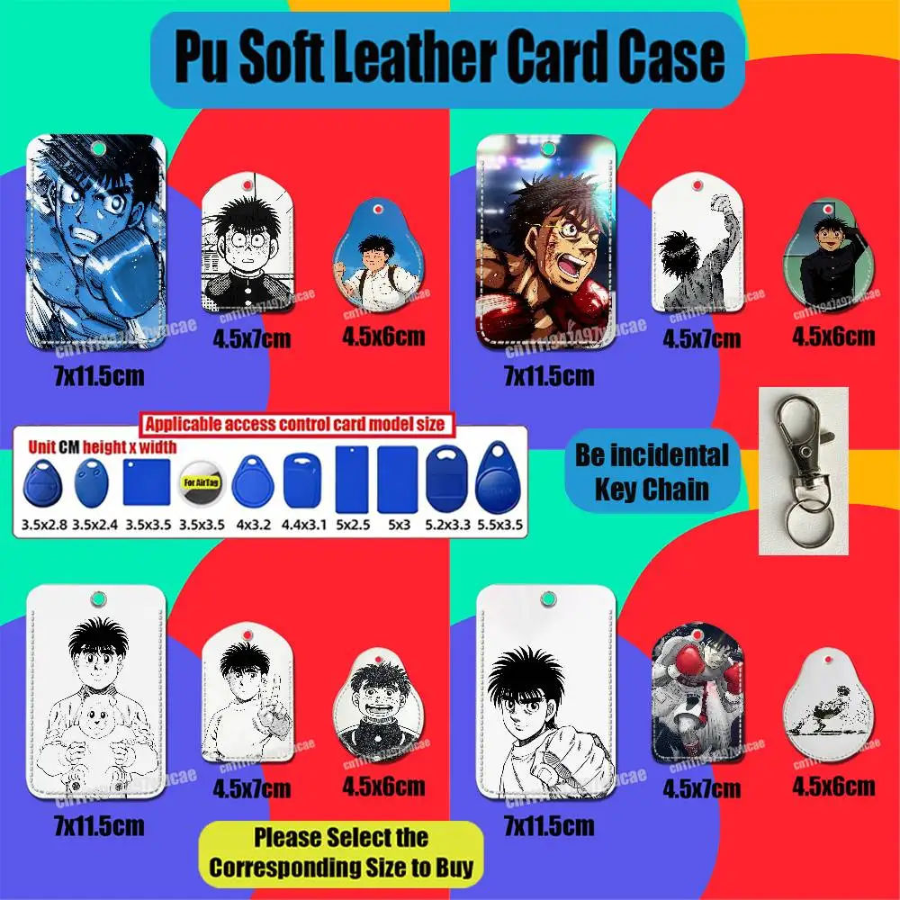 For Makunouchi Hajime no Ippo For AirTag Case Card Holder Sleeve ID Credit Bank Access Badge For Air Tag Case Shell