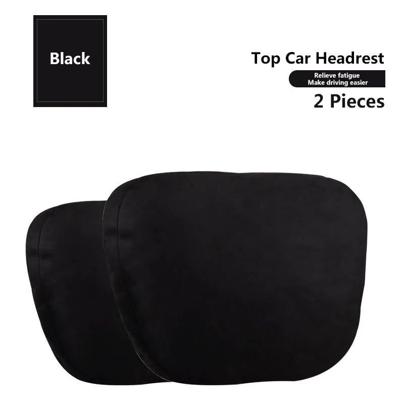 2Pcs Top Quality Design S Class Car Headrest Car Seat Neck Pillow Car Neck Universal Adjustable Car Neck Pillow Waist pillow