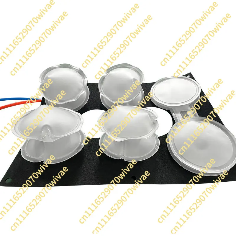 Car seat, office chair, e-sports chair massage, three-way pump valve integrated, six-point massage, airbag press waist