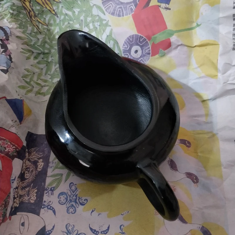 Yao Wangshi Pitcher Dark Green Okho Tea Set Teapot Black Green Jade Cup Wine