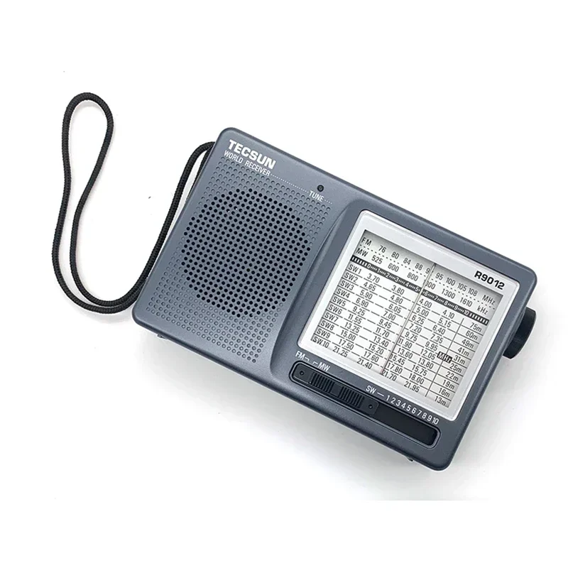 Multiband Radio FM/MW/SW 12-band High Sensitivity Pocket Pointer Portable Radio Shortwave Receiver
