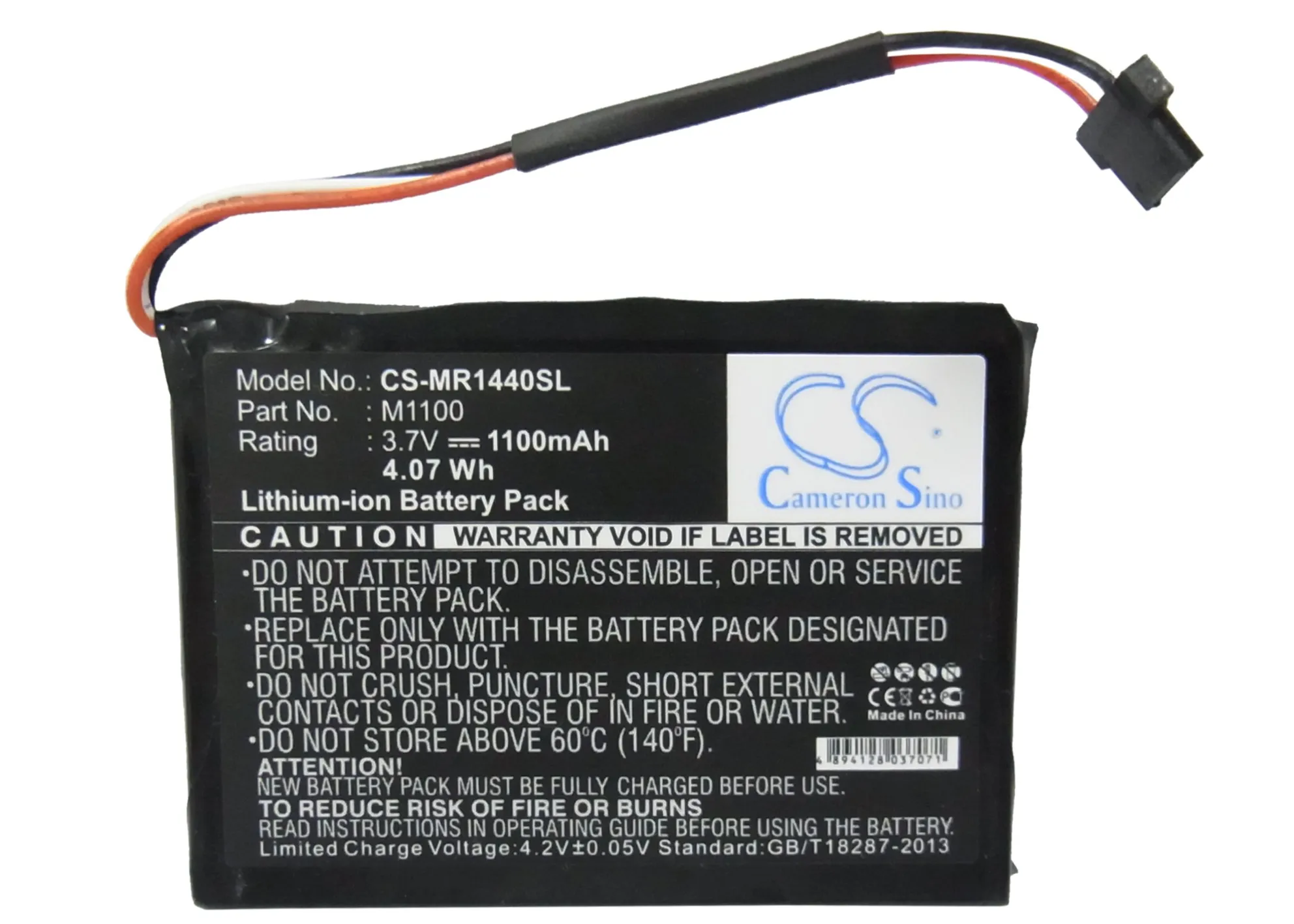 

Li-ion GPS, Navigator Battery for Magellan,3.7v,1100mAh,RoadMate 1440,M1100