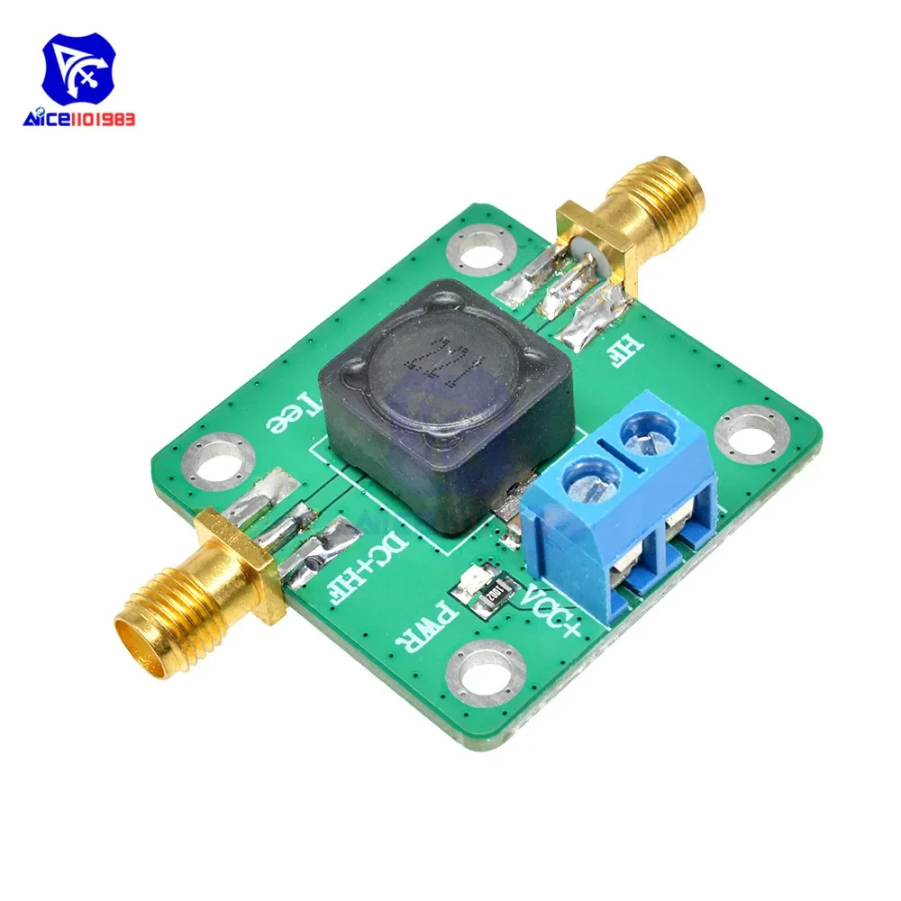 diymore DC Bias Tee 50K-60Mhz DC Feeder RF Wave RTL SDR LNA Ham Radio Amplifier Board