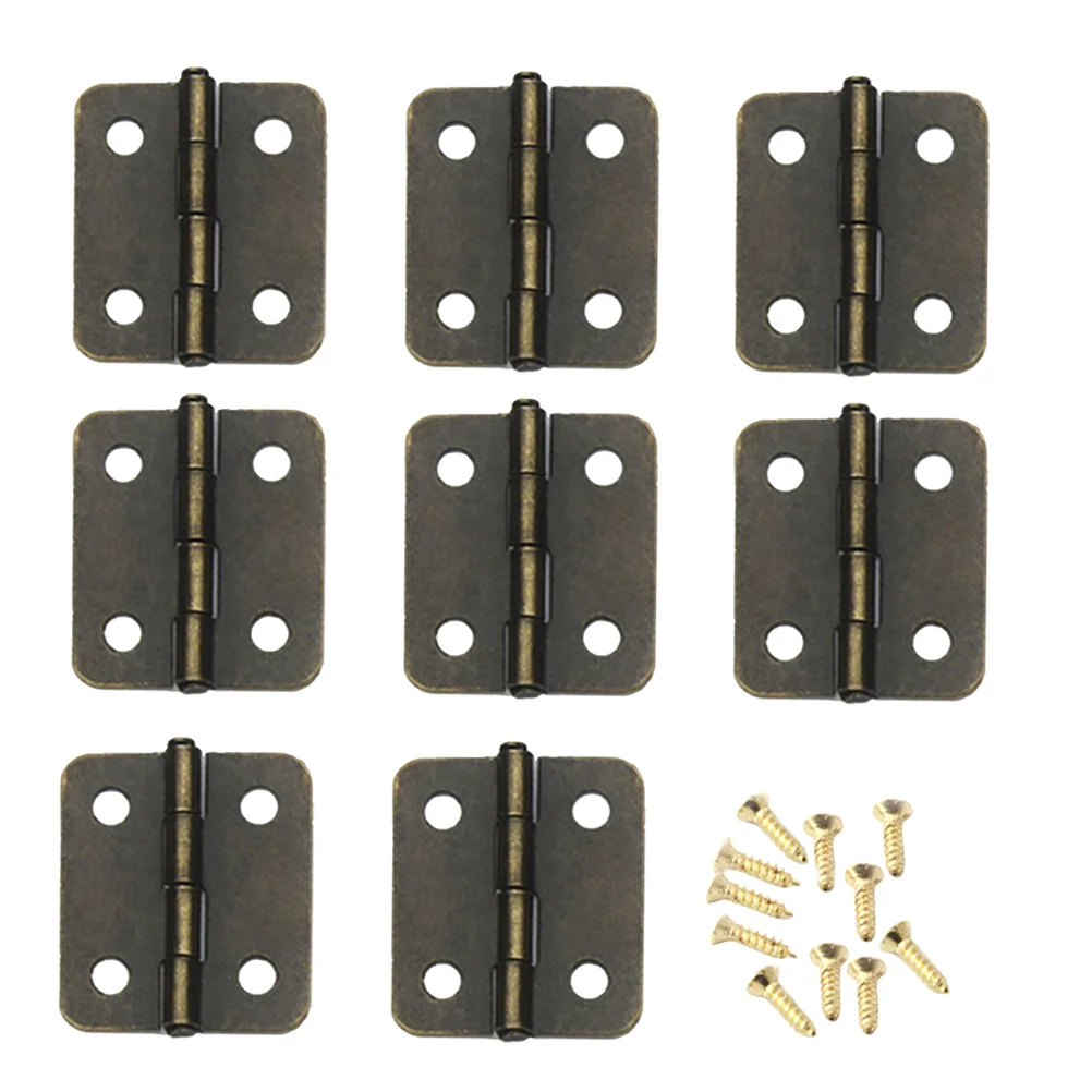 250 Pcs Hinge Fillet Iron Kitchen Cabinet Hinges Case Spring Metal Mini Automatic