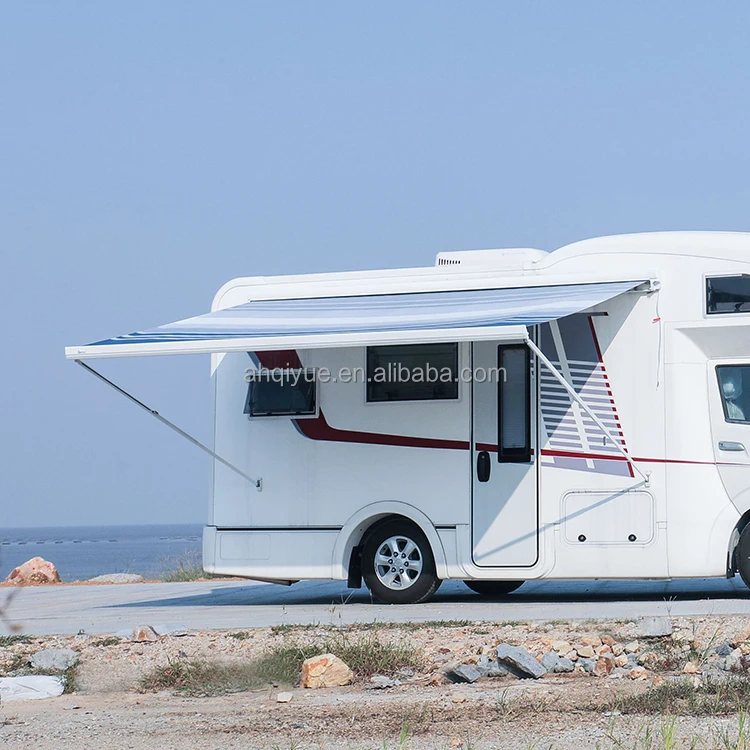 4.5x2.5 متر العربة Rv أجزاء الجسم مقطورة التخييم الملحقات Rv المظلة الجانبية لمركبة ترفيهية بجولة قافلة