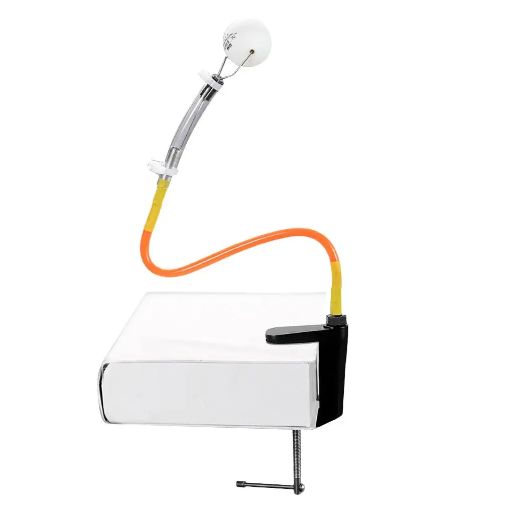 

MagiDeal новый горячий зажим, фиксированный робот для тренировки настольного тенниса, машина для пинг-понга для тренажера для пинг-понга, тренажер для настольного тенниса Acce