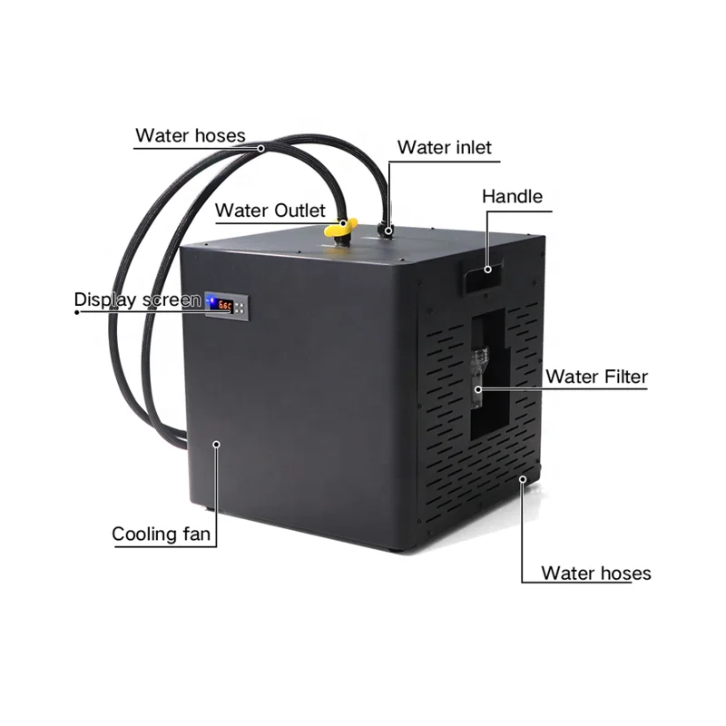 220V/50Hz Cheap Ice Bath Water Chiller Chilling Equipment for Cold Plunge Pools