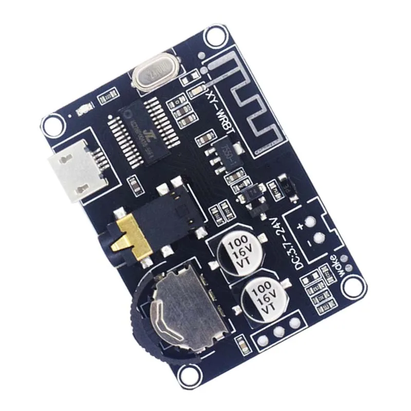 Bluetooth Audio Receiver board Bluetooth 5.0 MP3 lossless decoder board DC3.7V-24V Draadloze Stereo Muziek Module XY-WRBT