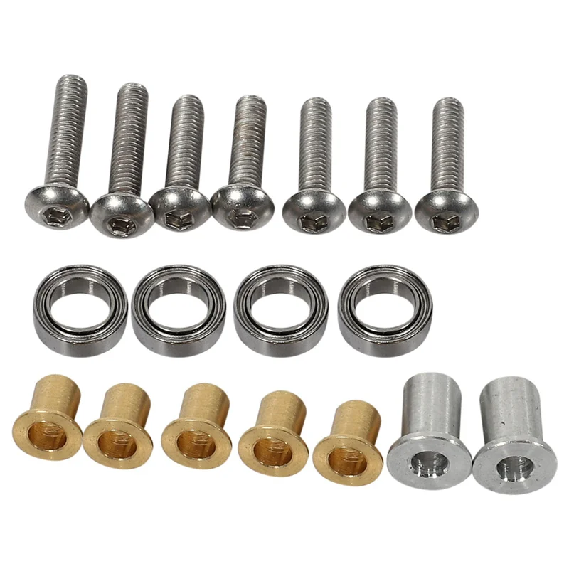 CYGJ-2X Aluminum Alloy Steering Link Set For Tamiya TT01 TT01E TT01D TT01ED TT-01 Tyep-E 54058 53864 Upgrade Parts,Blue
