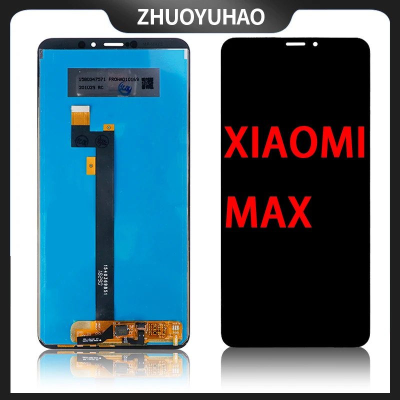 6.44\'\' LCD Display For XIAOMI MAX MAX2 MAX3 LCD Replacement Display Touch Screen For XIAOMI MAX LCD Screen Digitizer Assembly