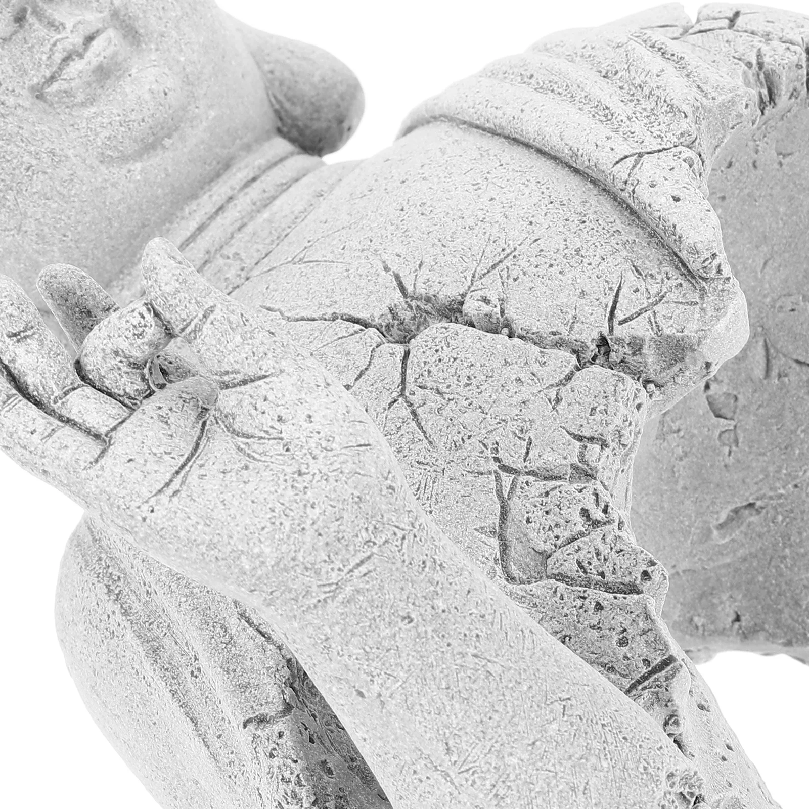 

Buddha Statue Decor Fish Tank Aquarium Garden Chinese Style Home Decoration Religious Cultural Meaning Unique Craftsmanship