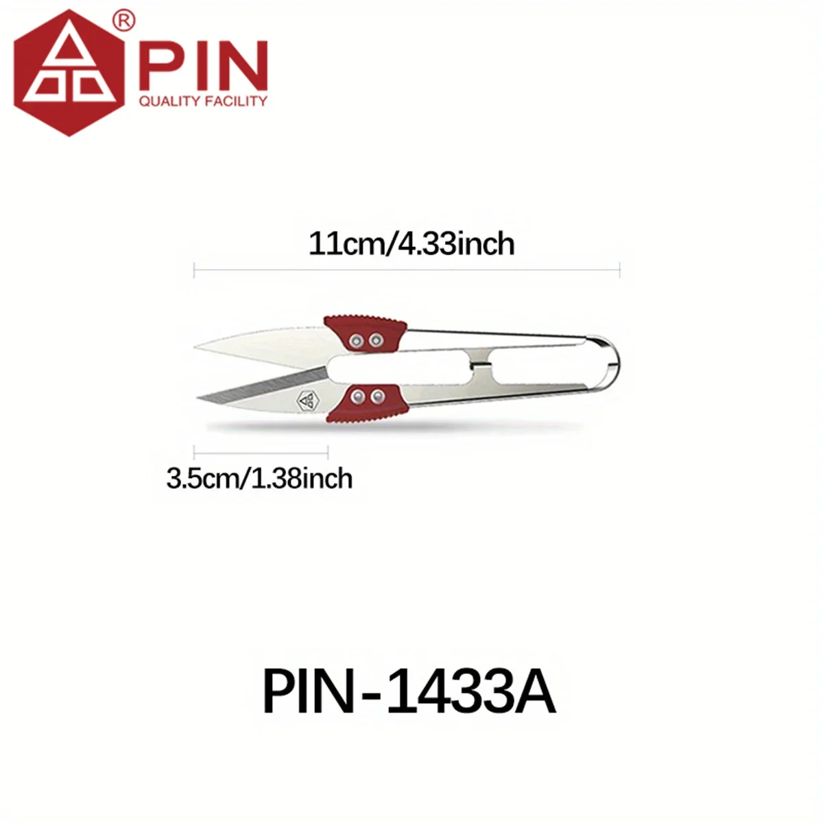 PIN Lichtgewicht Heavy Duty Kleermakersschaar 8 "10" 12 ", Premium Scherpe Mesrand Stoffenschaar voor Kleding, Leer & Kantoor