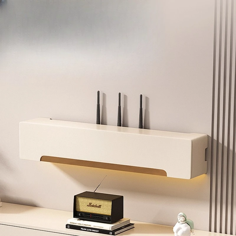 

Router Storage Box WiFi Wall Shelf Wire Socket Cable Manager